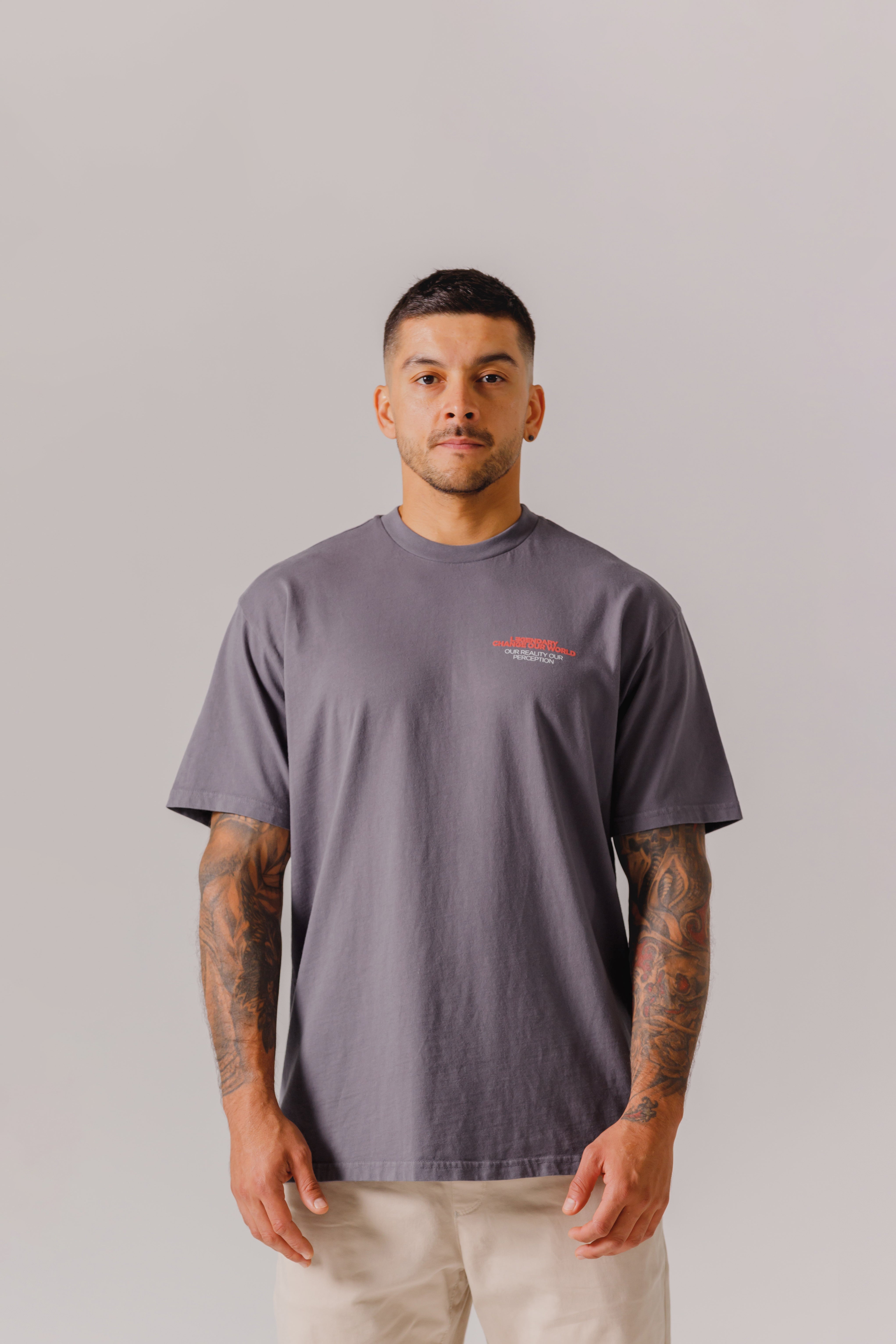 T-Shirt - Freedom Friday Smoke Gray