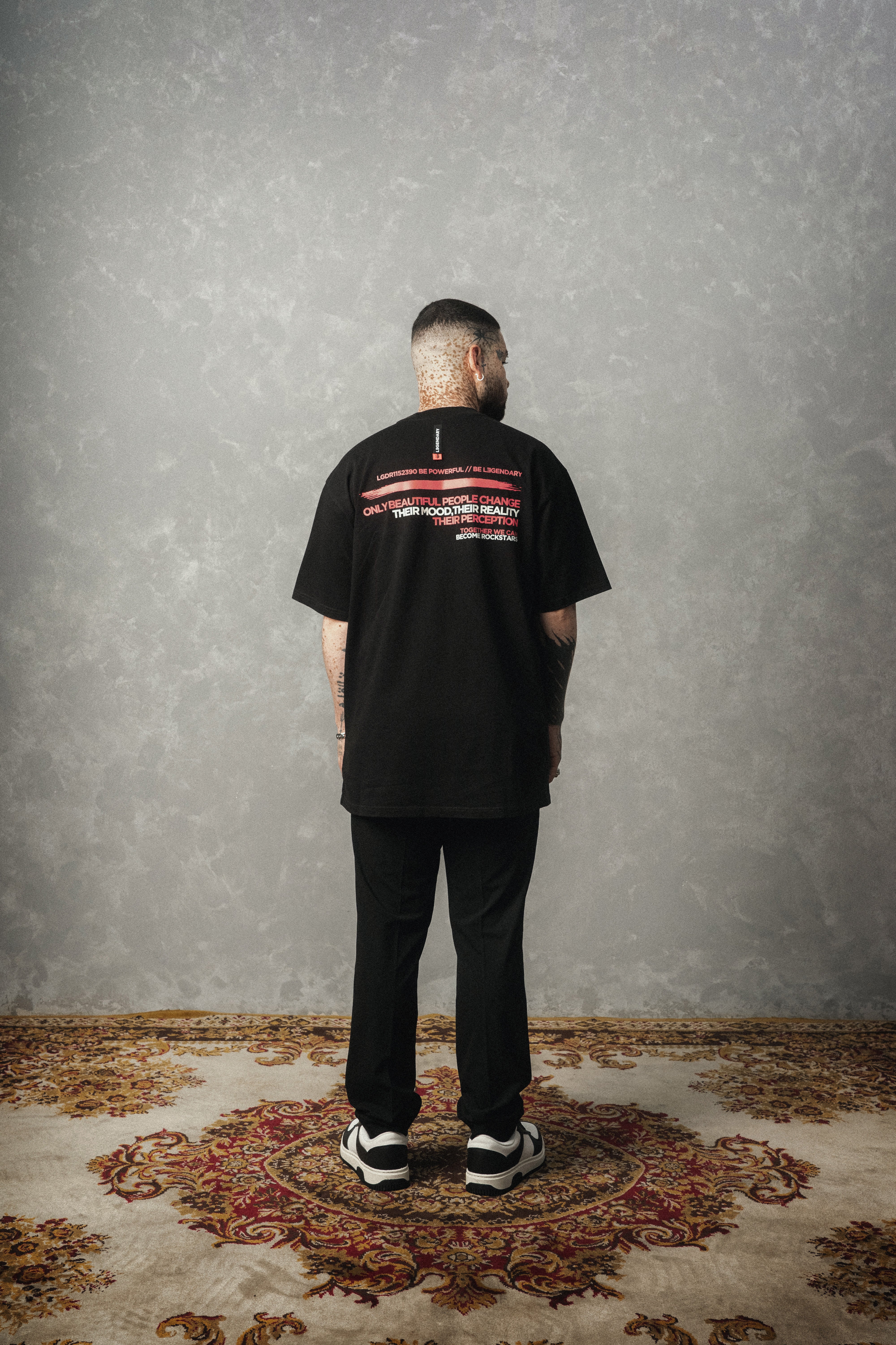 T-Shirt - Lgdr Black Stellar