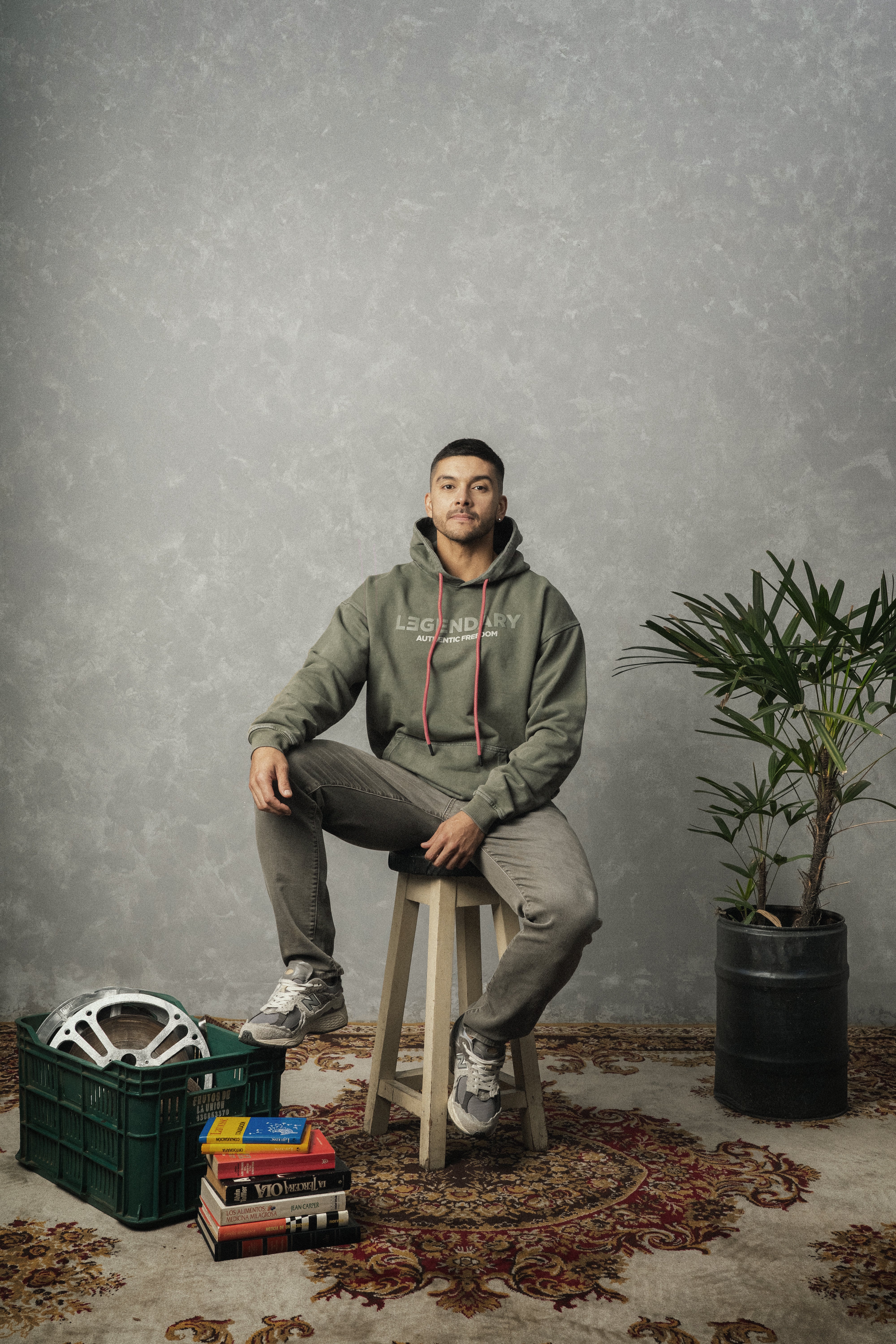 Hoodie - Green Urban