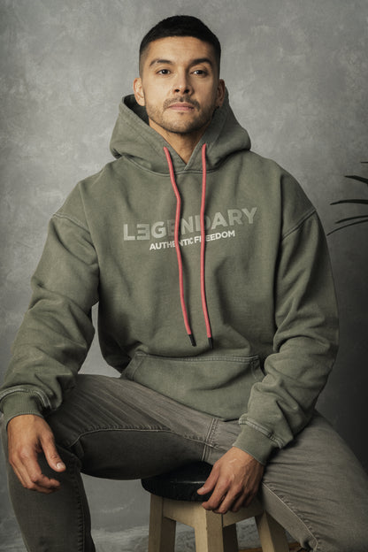 Hoodie - Green Urban
