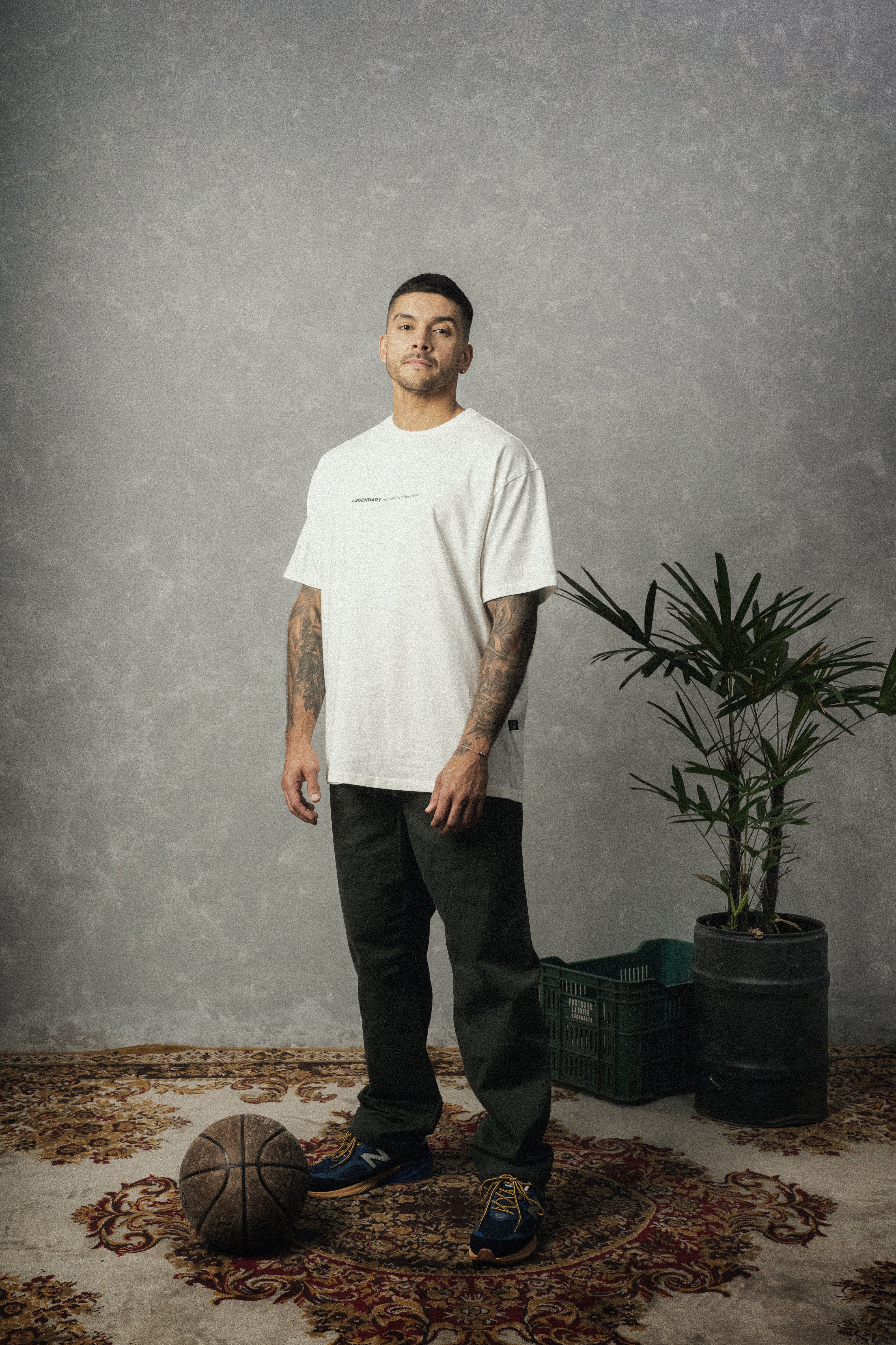 T-Shirt - Minimal White Bone
